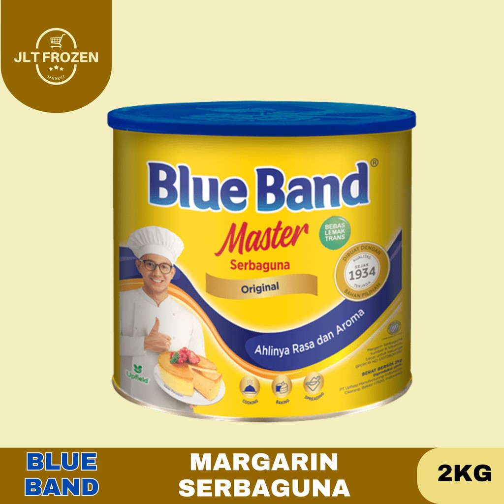 

Blue Band Master Cake Margarine / Mentega Blue Band Master Kue Kemasan Kaleng 2kg