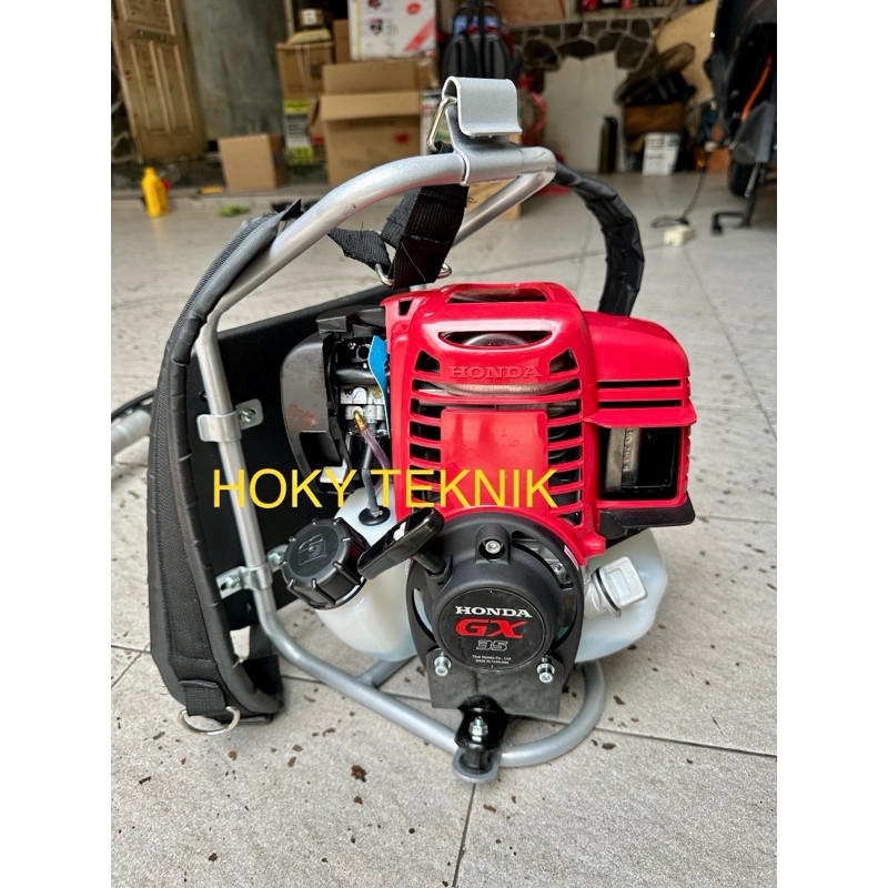 LENGKAP FULLSET MESIN POTONG BABAT RUMPUT 4 TAK Mesin Potong Rumput Gendong HONDA GX35 Original HOND