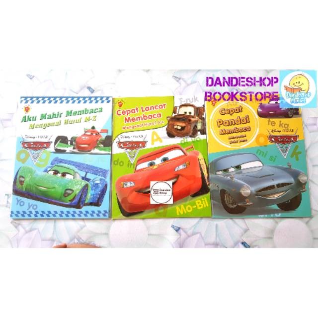 CARS Buku Anak Cepat Lancar Membaca A-L M-Z Menyusun Suku Kata ~ Aku Mahir Membaca Mengenal Huruf