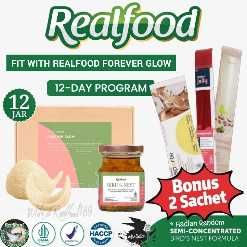 

Realfood Forever Glow 12 Jar ( Minuman Sarang Burung Walet )