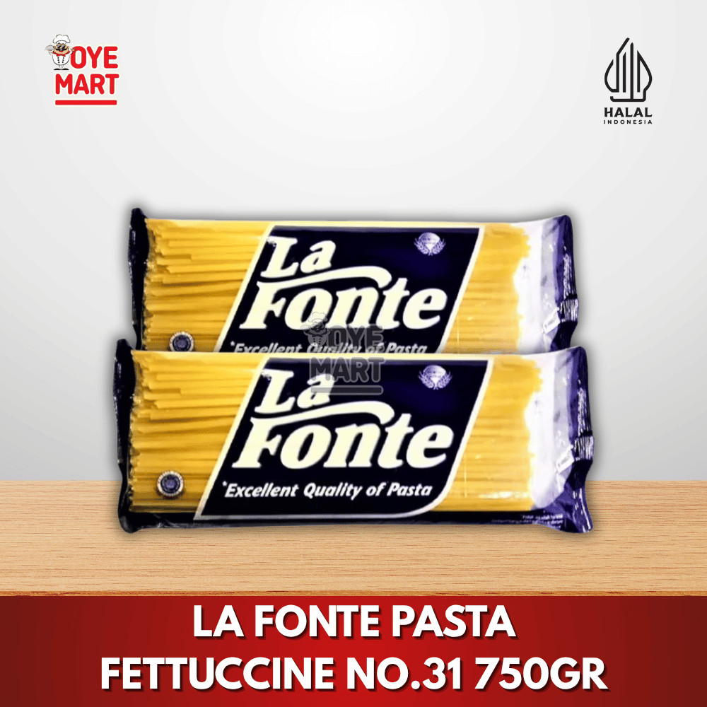 

LA FONTE PASTA FETTUCCINE NO.31 750GR/PASTA