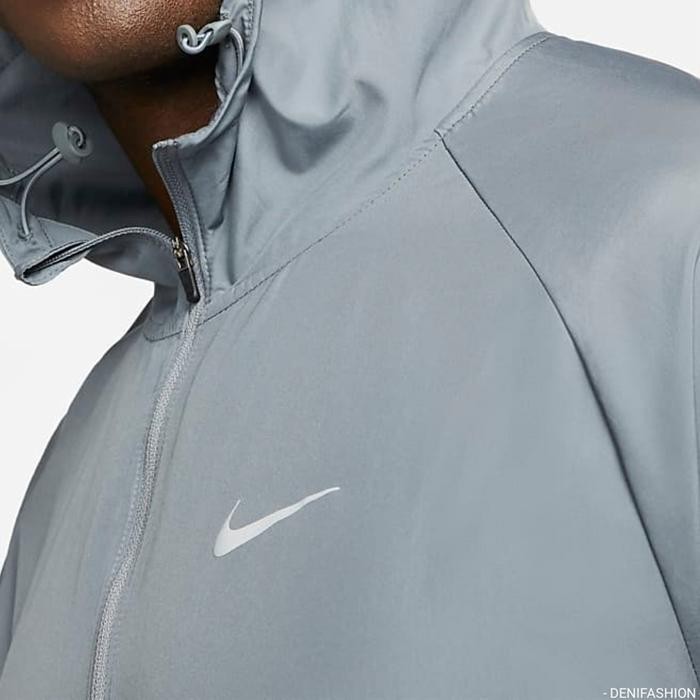 Jaket Olahraga Original Nike Full zip Hoodie Abu Jaket Running Training Gym Branded Ori
