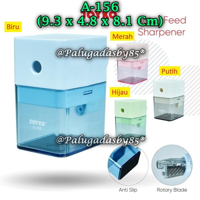 

(1 Biji) Rautan Meja Putar JOYKO A-156 / Rautan Serutan Putar Sharpener Joyko A-156 (1 Biji)