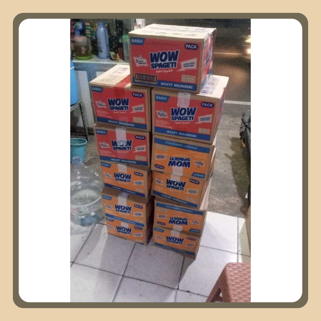 

WOW Spageti Meaty Bolognese/ Creamy Carbonara 1dus 40x84gr