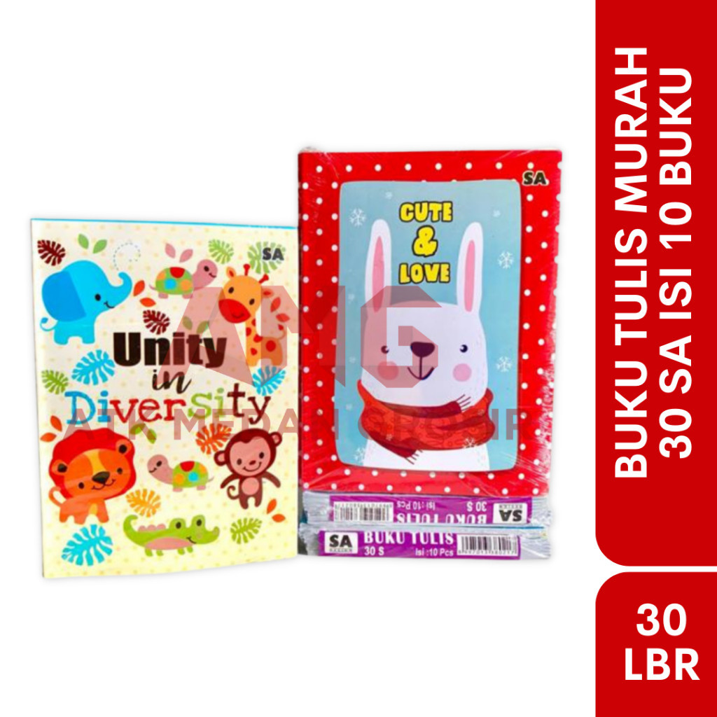 

NINJA KOSMETIK - BUKU TULIS 30 LEMBAR 10 BUKU