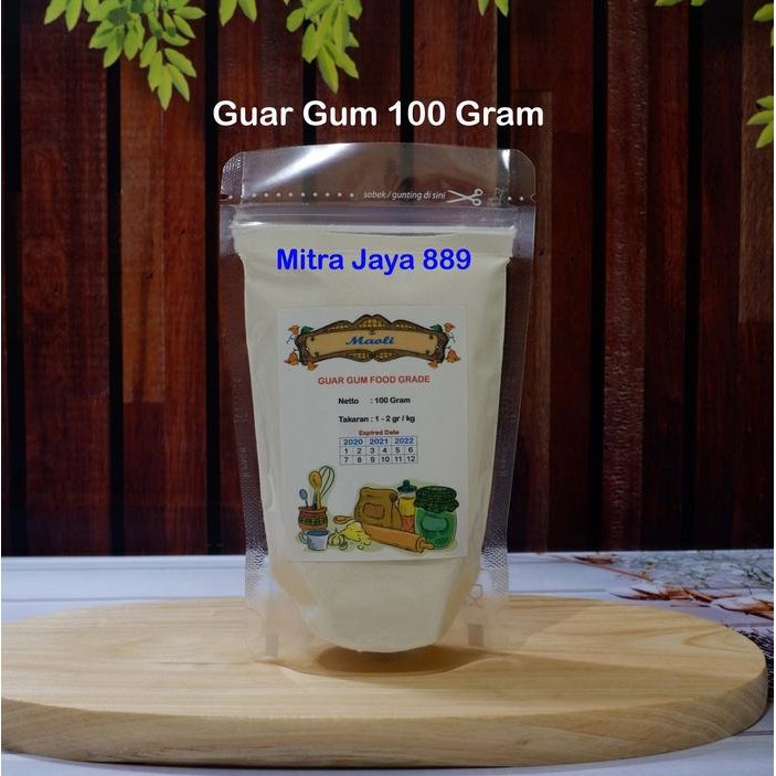 Guar Gum Food Grade 100 Gram / Guar gum Pengental / Guar Gum Powder