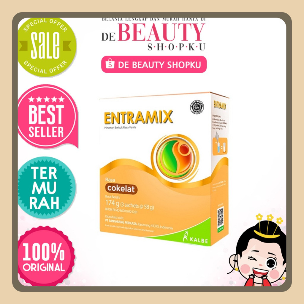 

Entramix 174gr Vanilla/Coklat