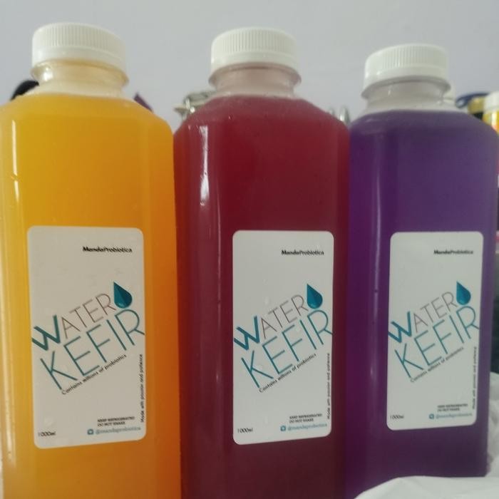 

Water Kefir Probiotic Soda - Lemon