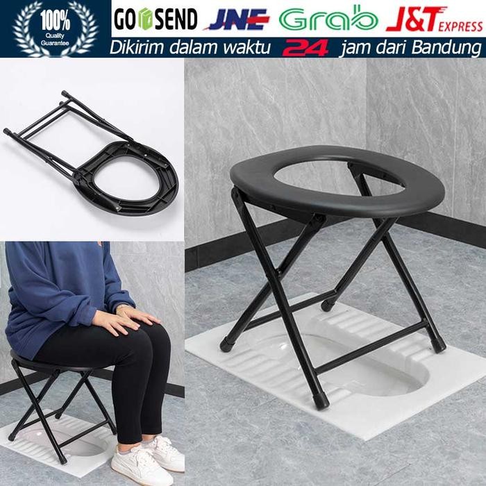 Kursi Toilet WC Duduk Portable Toilet Wanita Hamil Toilet Lansia