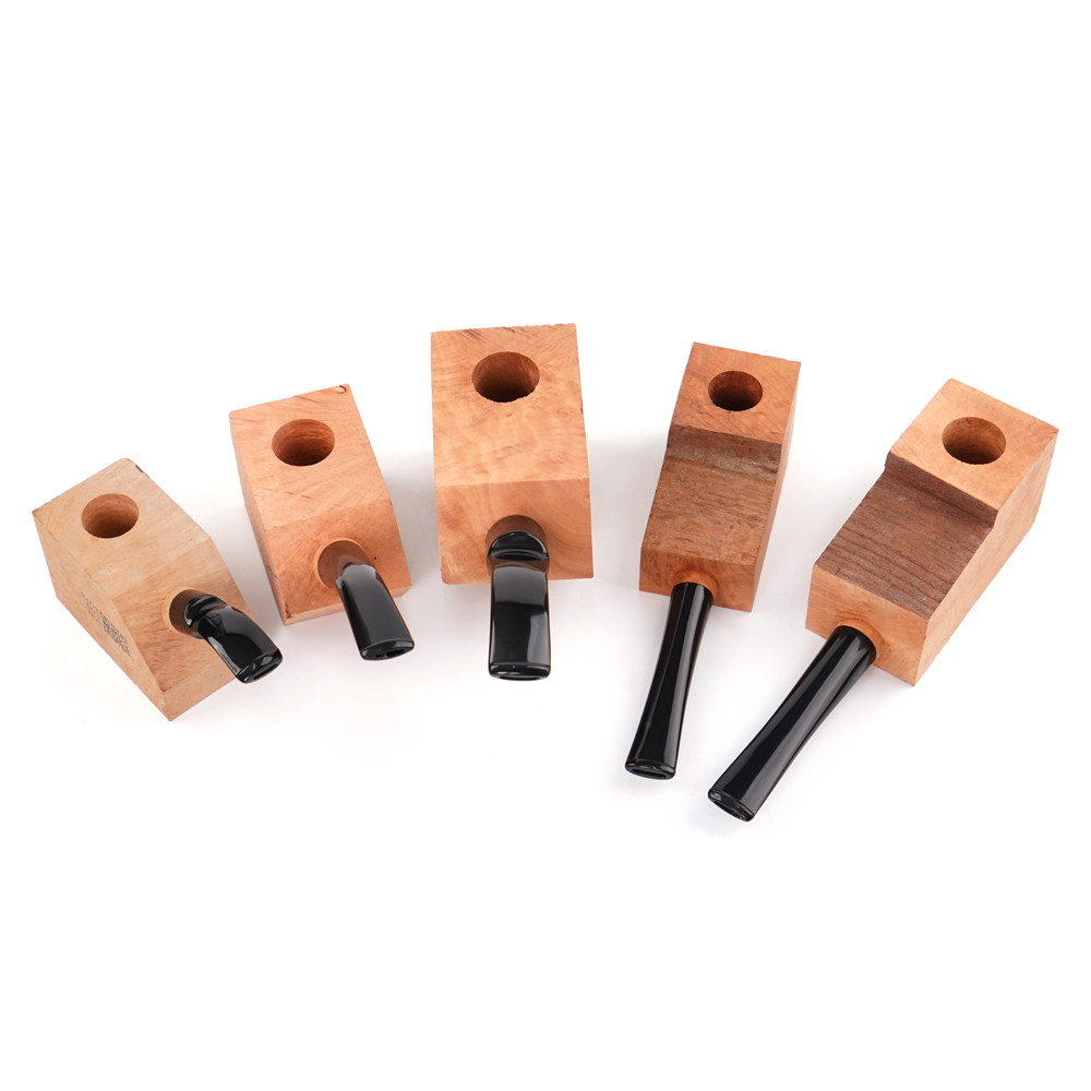 Wood handmade DIY ， BriarWood Block ，Tobacco pipe bowl ，for woodworking craft smoking pipe ornaments