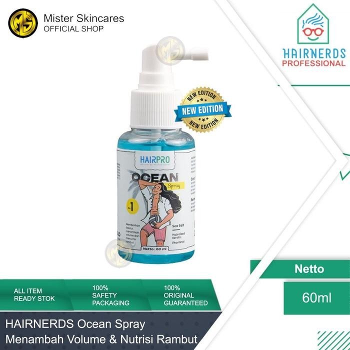 READY Hairnerds Professional - Hair Pro OCEAN SPRAY Sea Salt 60ml