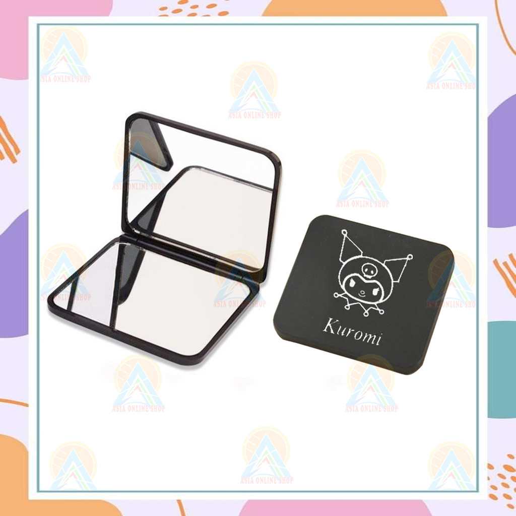 Cermin Kecil 2 Sisi Trevell Size/ Cermin Kotak Lipat