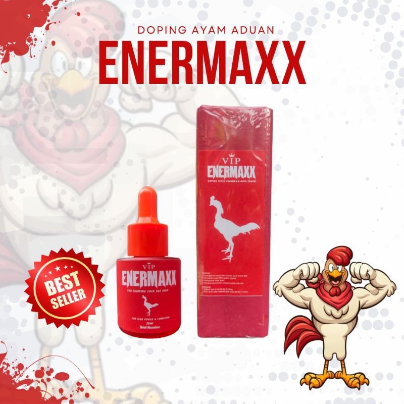ENERMAXX Doping Ayam Aduan | Doping Tetes untuk Ayam Bangkok & Laga