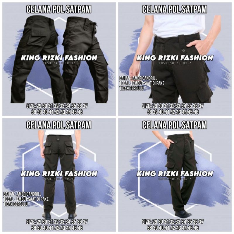Celana PDH Satpam , Celana PDH Satpam Coklat, Celana PDH Satpam Terbaru Coklat, Celana PDH Satpam 20