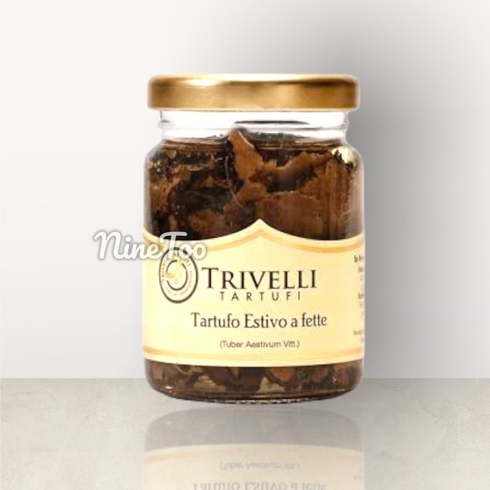 

Slice Black Summer Truffle Sliced Irisan Jamur Truffle Musim Panas