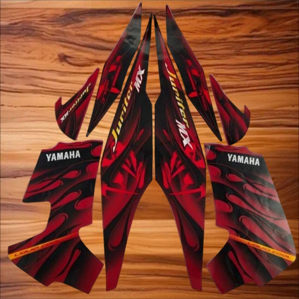 Stiker Striping Motor Yamaha Jupiter MX 135 2008 Stiker Bodi JUPITER MX 2008 MURAH BISA COD