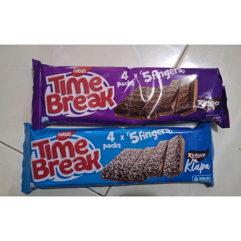 

nabati time break 5f coklat / kelapa 65 gram - ARM