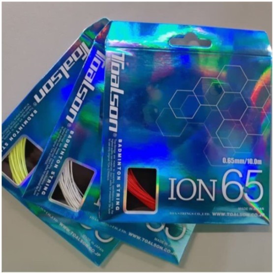 Senar Raket Badminton Toalson Ion 65