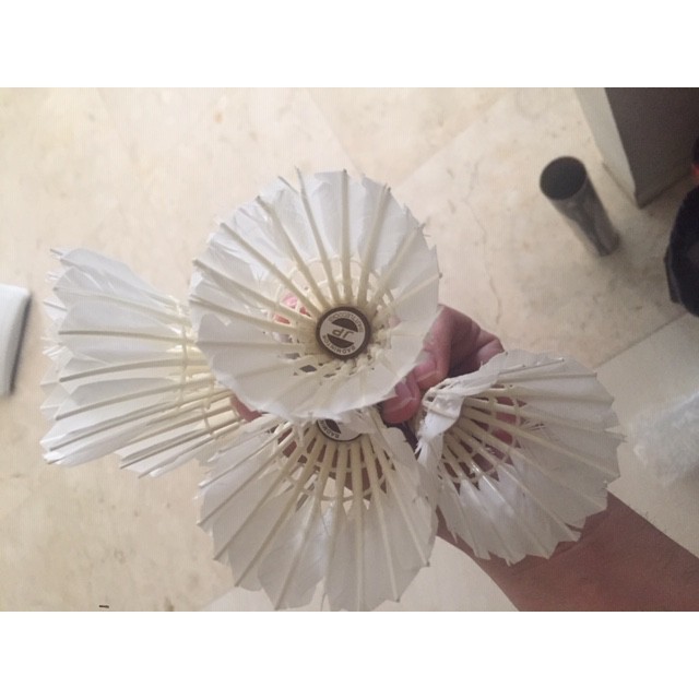 shuttlecock/cock/kok jp gold bekas/second (best seller)