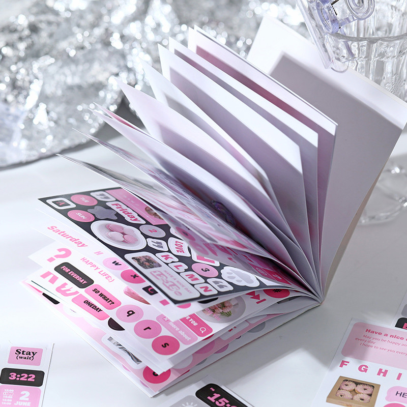 

20 pcs INS Aesthetic Landscape Sticker Book DIY Journal Decoration Art Scrapbooking Supplies Material Kawaii Stationery Stickers