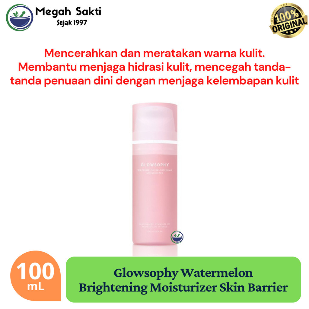 MGS - Glowsophy Watermelon Brightening Moisturizer Skin Barrier Niacinamide Gel Day and Night Skinca