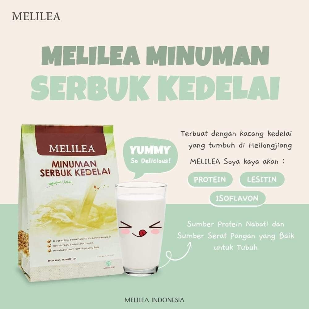 

Melilea Susu Organik Soya Susu Kedelai Organic 500gr - Susu Kedelai Minuman Serbuk Kedelai
