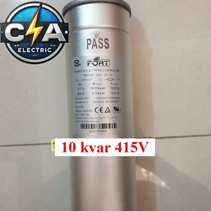 Capacitor/Capasitor/Kapasitor bank Merk FORT 10kvar 10 kvar 415V