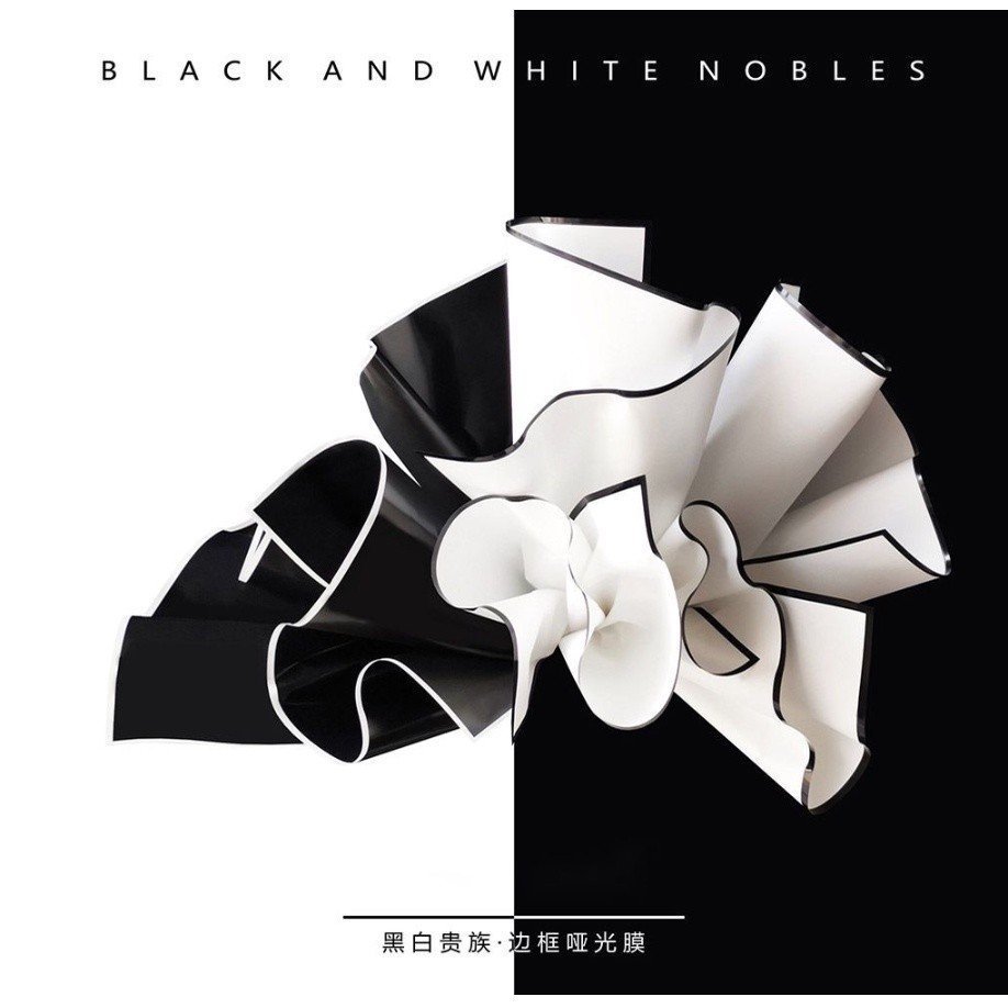 

PROMO![20 LEMBAR] Flower Wrapping List Monochrome /Kertas Buket / Kertas Buket Bunga / Buket Bunga / Buket Uang / Kertas BungaREADY