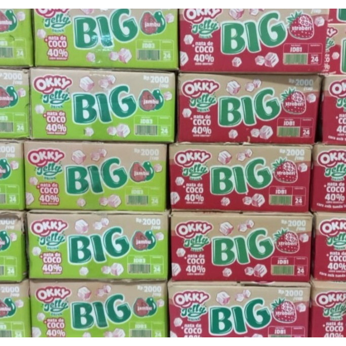 

Okky Jelly Drink Big @220ml x 24 CUP ORIGINAL