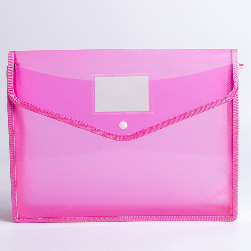 

A4 File Folder Stationery Storage Folder Waterproof File Organizer Folders Pvc Bag Portfolio Paper Storage Office Organizers