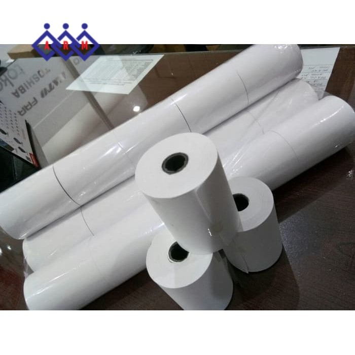 

Kertas struk kasir / Kertas Roll Register / Kertas Roll 75 x 60 1 ply + Best Seller