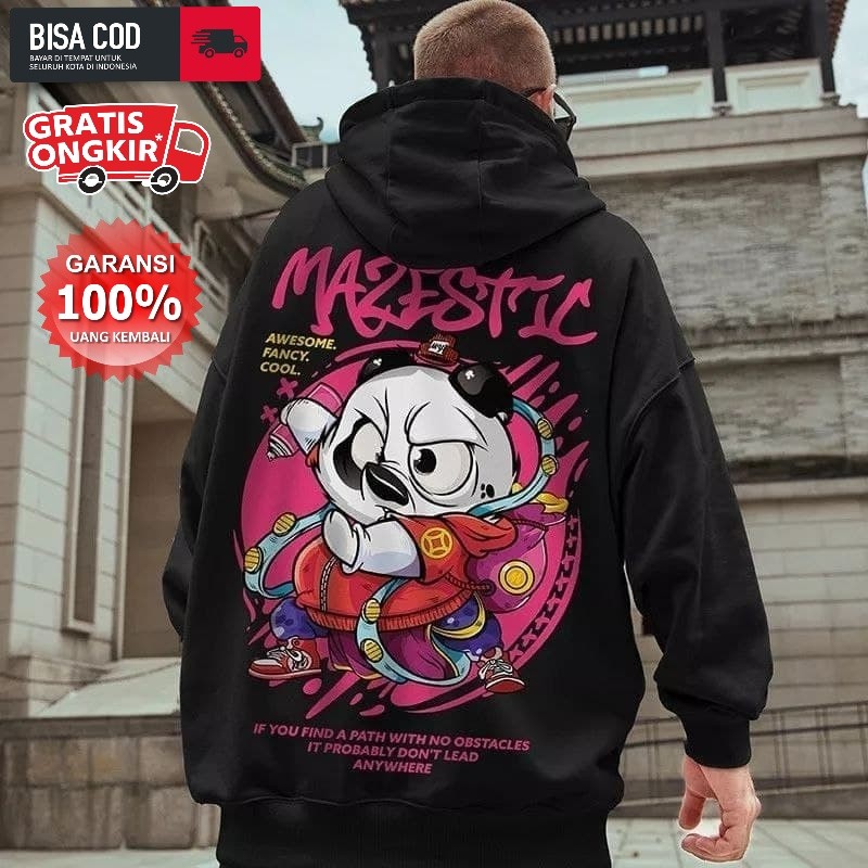 [ALSTORE.SC] Hoodie Panda Majestic Hoodie panda hoodie keren hoodie terbaru hoodie kekinian hoodie v