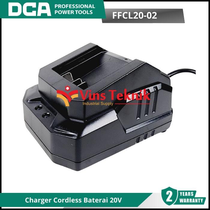 Charger Cordless Baterai 20V DCA DCK DONGCHENG Charger Battery - DCA