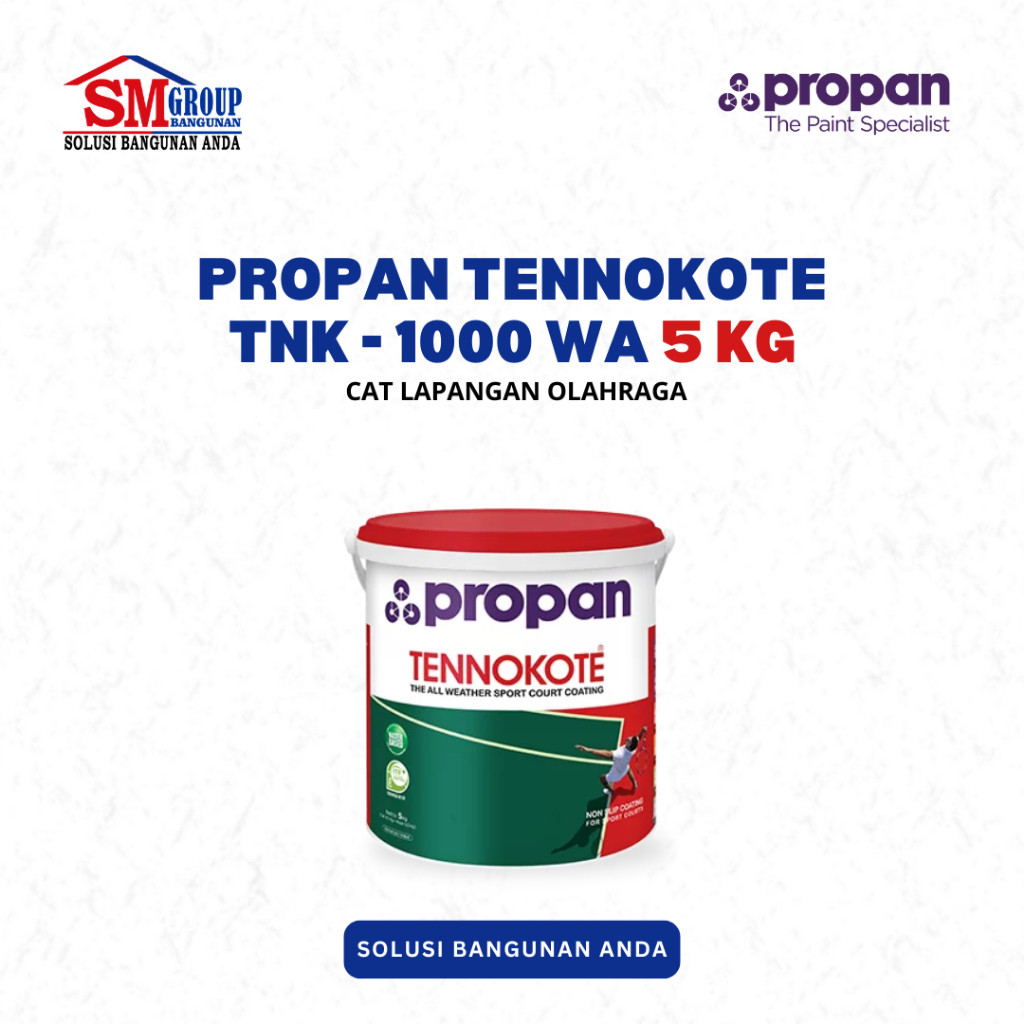 Cat Lapangan PROPAN Tennokote 5 KG | PROPAN TNK - 1000 WA 5 KG