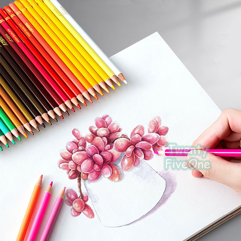 

Oil Pencil 24/36/48 Warna Morandi High Grade Pencil Color Warna Minyak Warna Morandi RB9