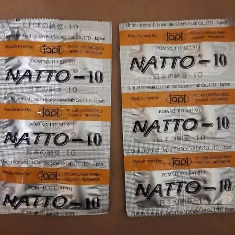 NATTO 10 STRIP 6 KAPLET