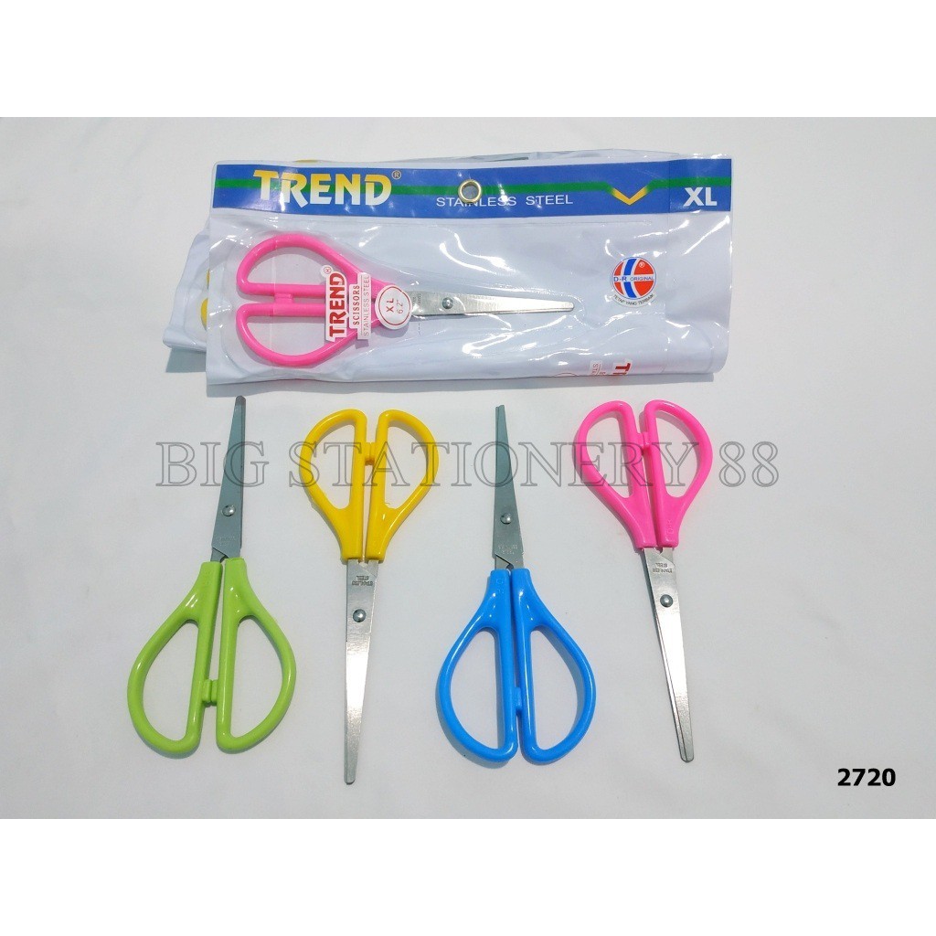 

12 PCS Gunting Stainless Steel Alat Pemotong Serbaguna Pemotong Kertas Plastik XL