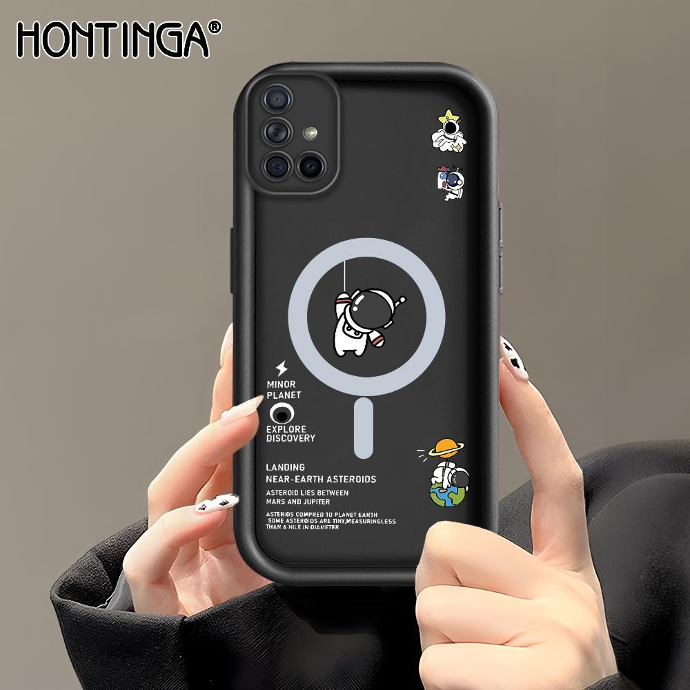 Hontinga Casing Hp Untuk Compitable With Samsung A71 Silikon Sofcase Cassing Mode Softcase Fashion A