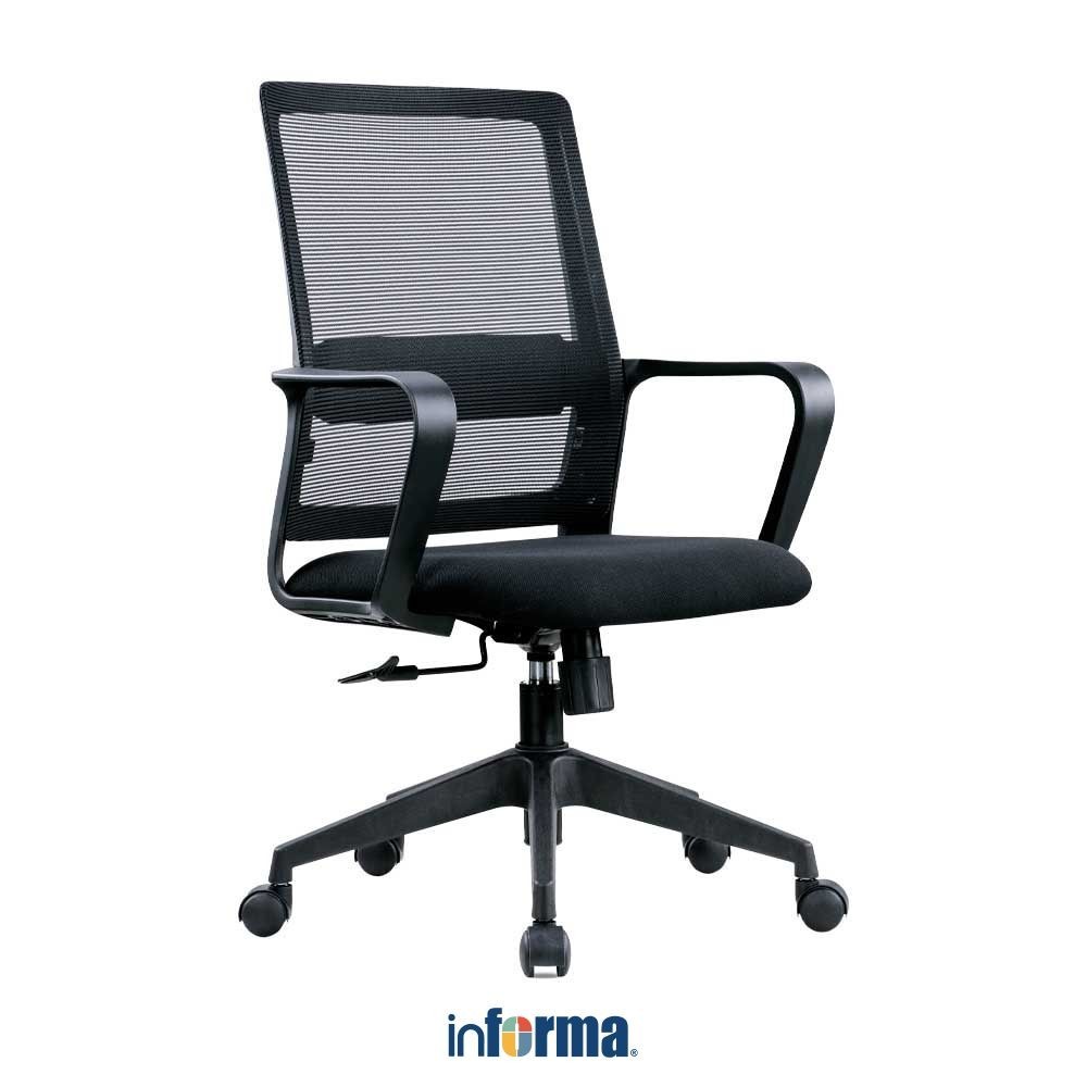 

Informa G Neo Sora Kursi Kantor Working Chair Tempat Duduk Kerja Dengan Roda Office Chair Kursi Mesh Staff Karyawan Furniture Indoor Kantor
