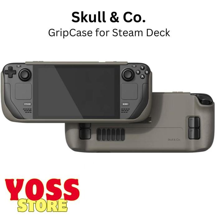 [STEAM DECK] Skull & Co. GripCase Steam Deck/OLED Protective Case Casing Steam Deck Console