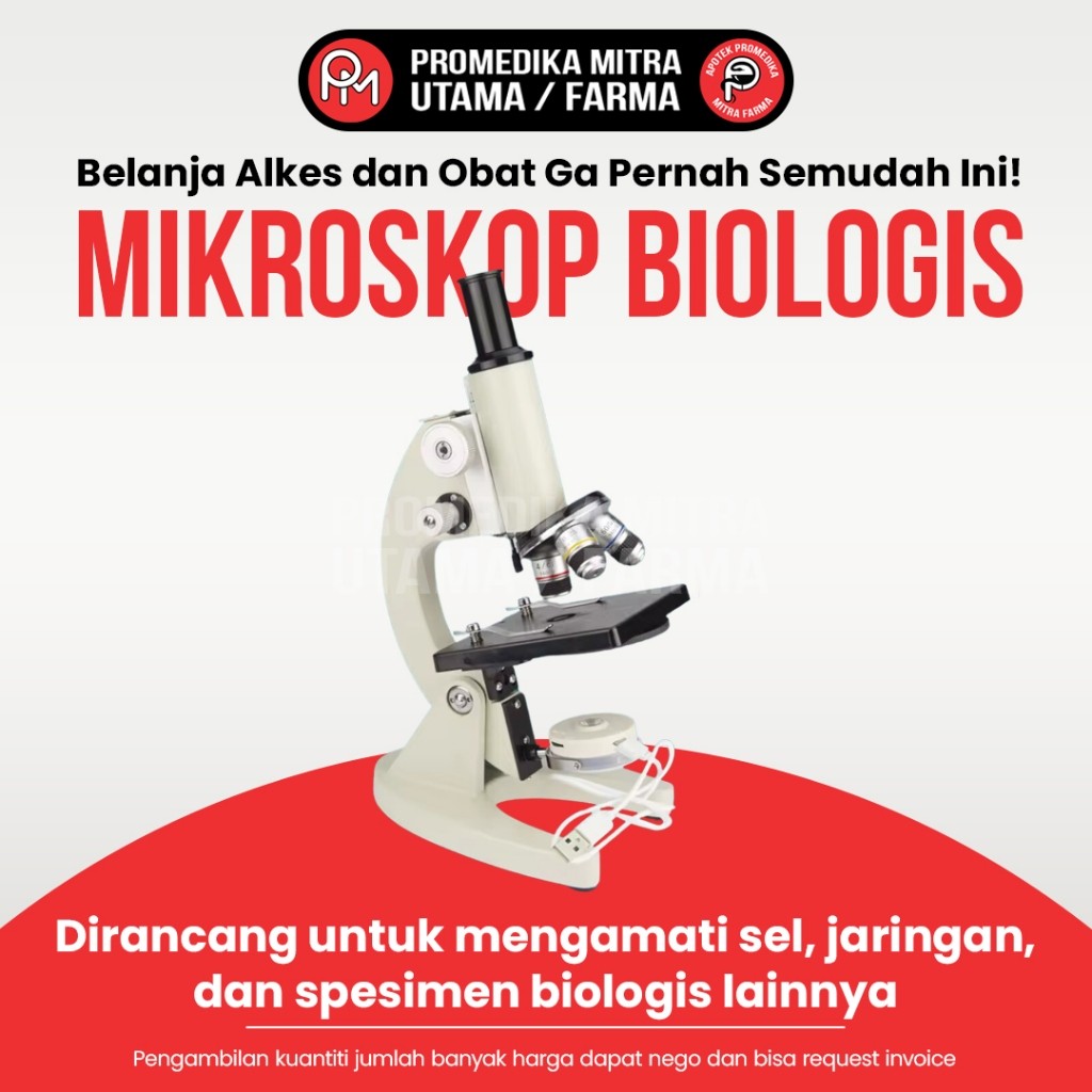 Mikroskop Biologis, Mikroskop Binokuler, Mikroskop Laboratorium