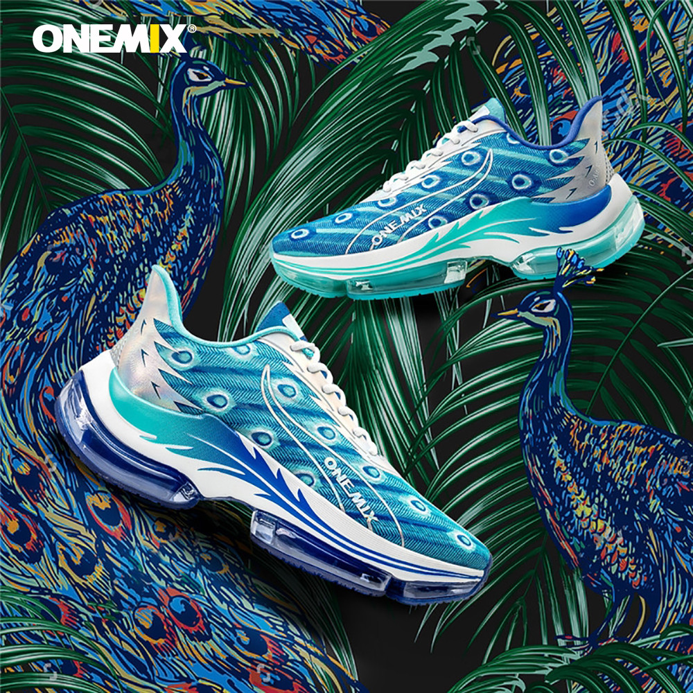 Sepatu Lari ONEMIX Fans Running Shoes Air Cushion Athletic Couple Trainers Sport Jogging Shoes Outdo