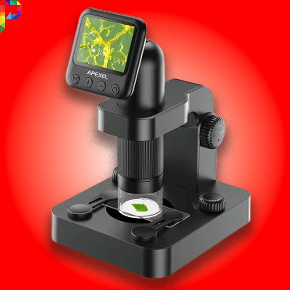 Mikroskop Digital Microscope Portable High Resolution 20-200X (5X digital) APEXEL Laboratorium