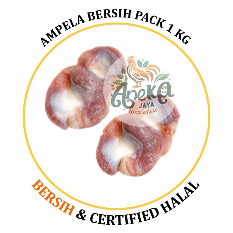 

Ampela ayam bersih berat 1 kg