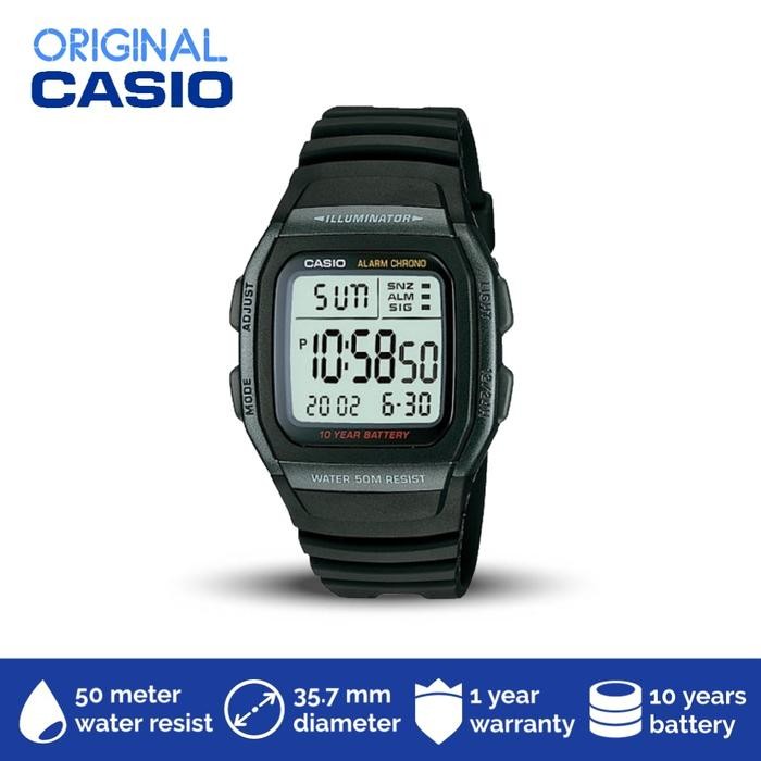 jam tangan pria digital original casio sporty garansi 1 th