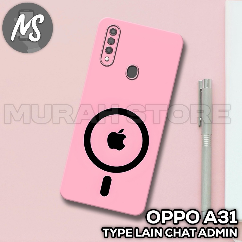 Softcase karet OPPO A31 /MS32 motif MAGNETIC/case OPPO A31/casing OPPO A31 /silikon oppo A31