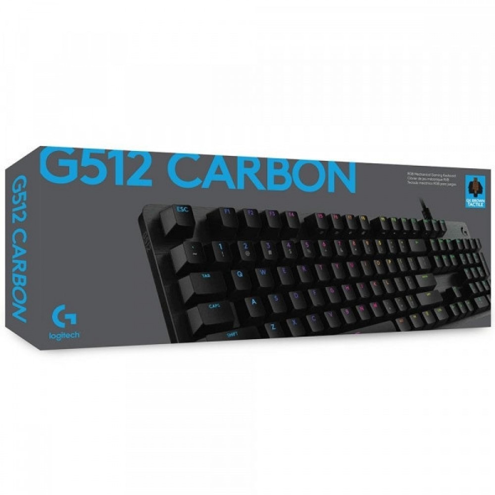 Keyboard Gaming RGB LOGITECH G512 CARBON