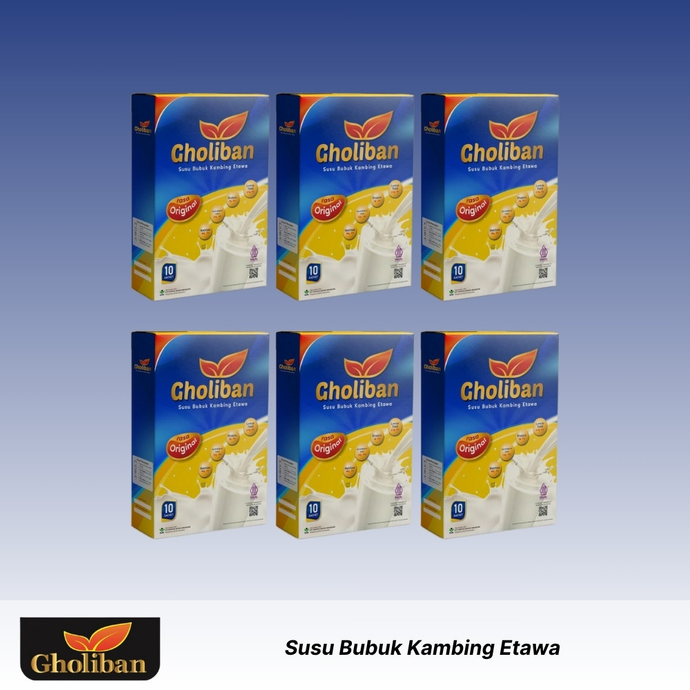 

GHOLIBAN - Susu Bubuk Kambing Etawa - 6 x 200gr