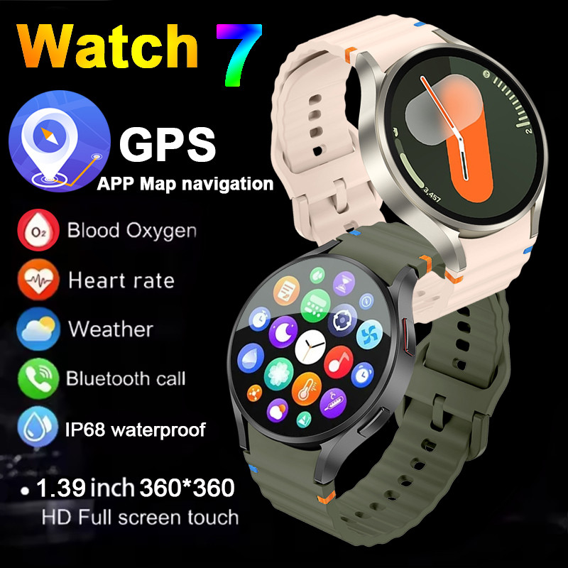 2025 New Smartwatch Galaxy Watch 7 Series GPS Tracking NFC Health Monitoring BT Call Men Women Smart