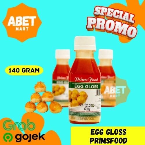 

Egg Gloss Primsfood 140gr - 140 Gr Gram Essence Perisa Perasa Eggloss Primfood Pengganti Kuning Telur Aroma Rasa Orange Oranye Baking Kue Roti Pak Pcs Dus Botol